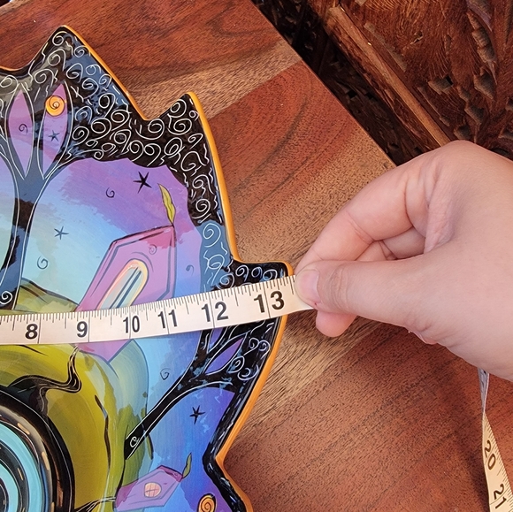 New in Box Terri Kern Houses and Trees Chip and Dip Set - Picture 13 of 16